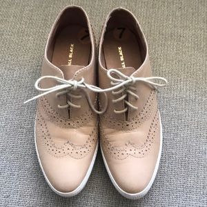 Tan loafers